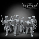 Handmaidens Of The Queen | Star Wars Legion | Shatterpoint | Proxy | Miniature | Black Remnant