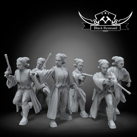 Handmaidens Of The Queen | Star Wars Legion | Shatterpoint | Proxy | Miniature | Black Remnant