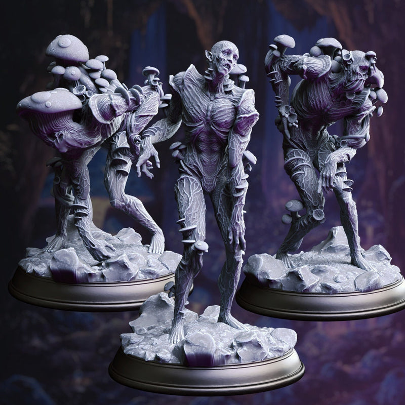 Fungal Zombies - Myceloid Minions | DM Stash | DnD | Fantasy | Miniature