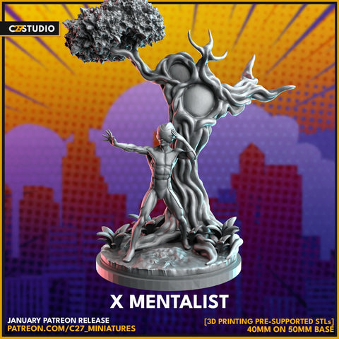 Professor X 40mm Scale Miniature | Crisis Protocol Proxy | C27