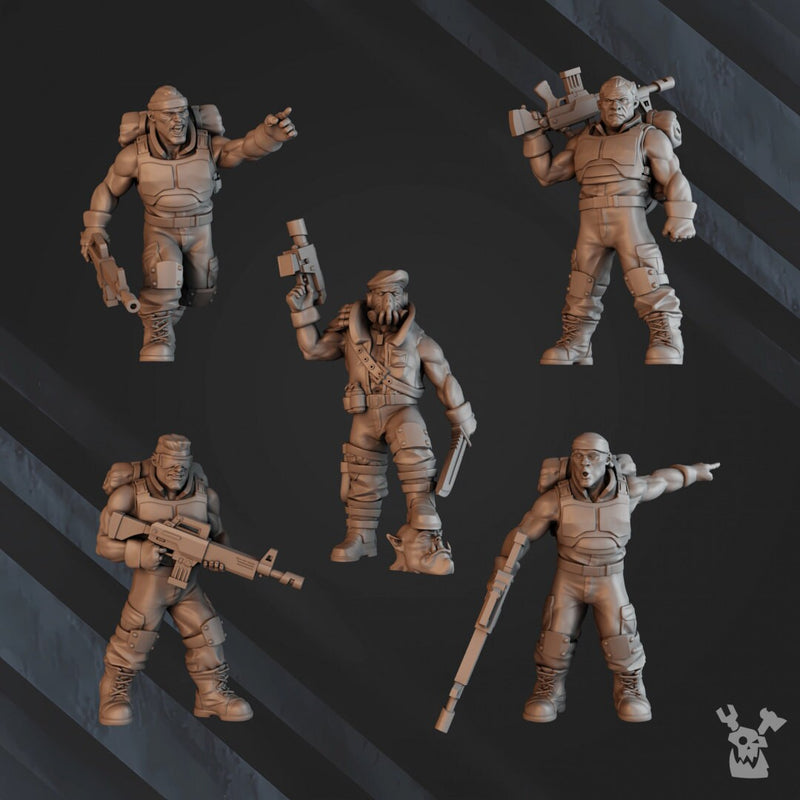 Green Hell Division Infantry Squad | DakkaDakka | Grim Dark | Fantasy | One Page Ruless