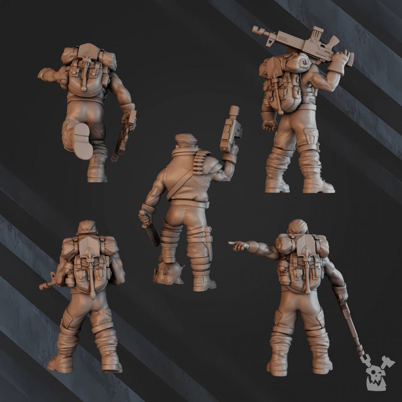 Green Hell Division Infantry Squad | DakkaDakka | Grim Dark | Fantasy | One Page Ruless