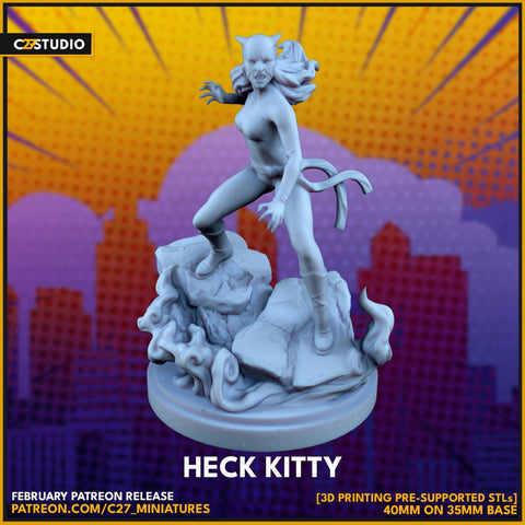 Hellcat 40mm Scale Miniature | Crisis Protocol Proxy | C27