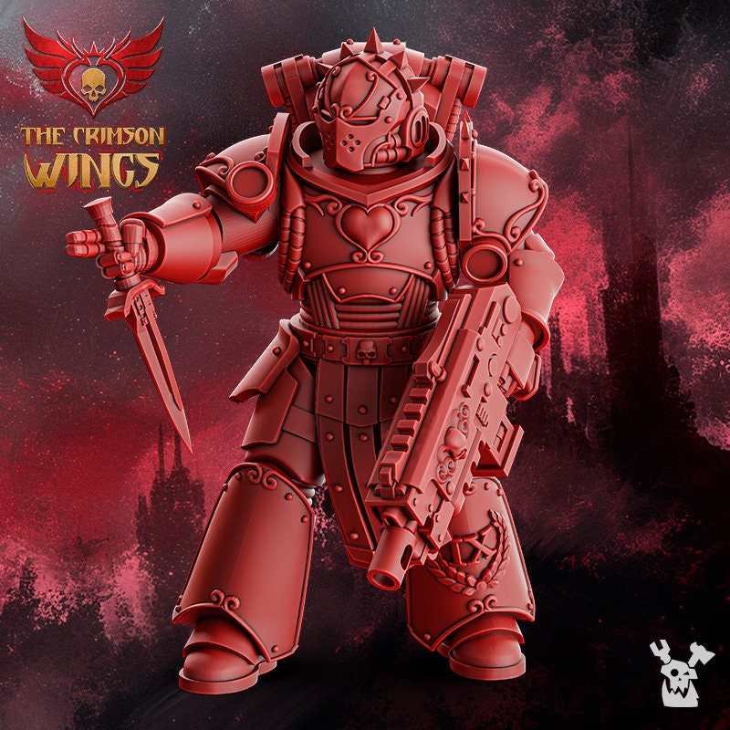 The Crimson Wings | DakkaDakka | Grim Dark | Fantasy | One Page Rules