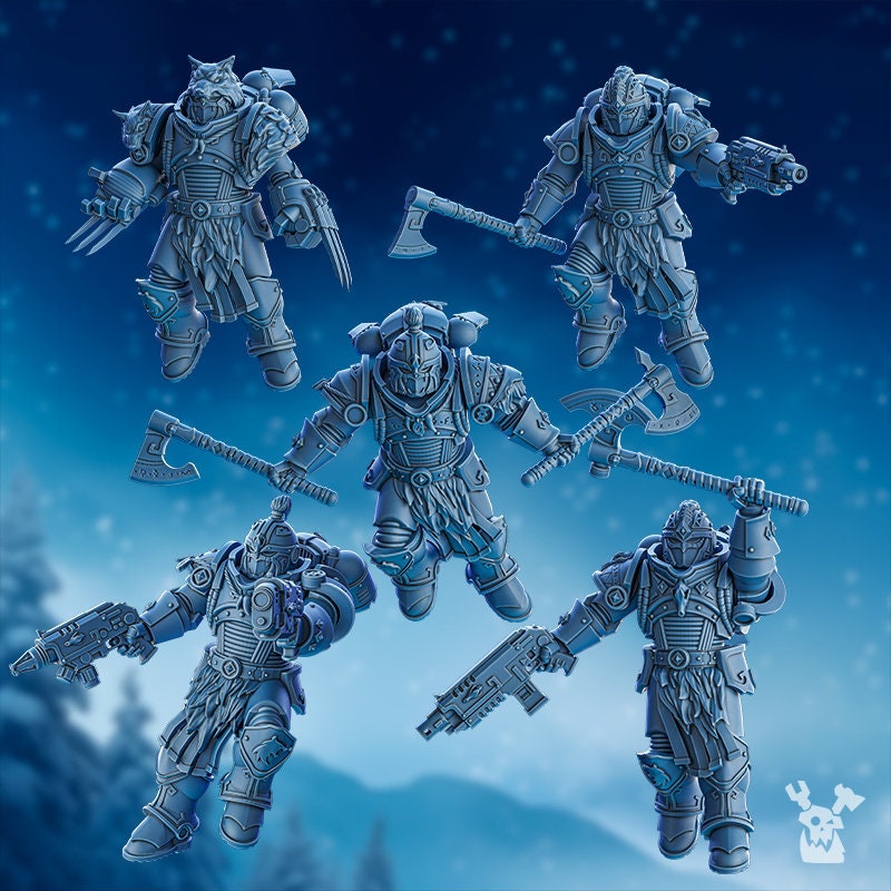 Tempest Wolves Squad | DakkaDakka | Grim Dark