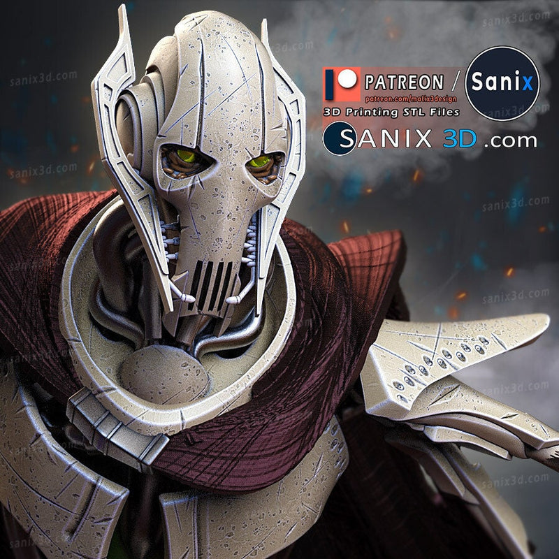 General Grievous Resin Statue Model Kit