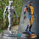 Wolverine Resin Statue Model Kit - 1/8 or 1/10  Scale Sculpture