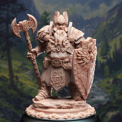 Dwarven Cleric of Life & Glory - Tors of Delvdor | DM Stash | DnD | Fantasy | Miniature
