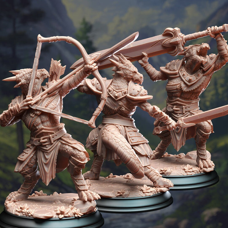Green Kobolds of Midorius | DM Stash | DnD | Fantasy | Miniature