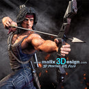 RAMBO Resin Statue Model Kit