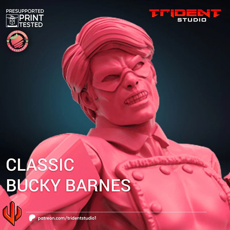 Bucky Barnes (Classic) - Marvel: Crisis Protocol Proxy | Trident Studios