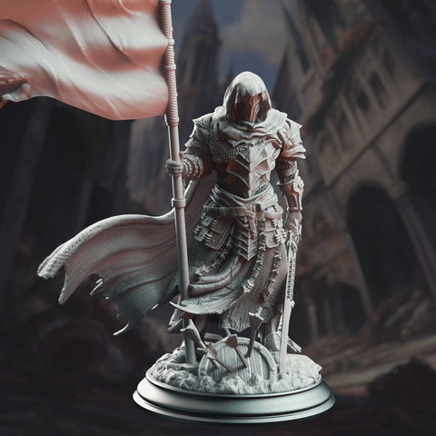 Banner Knight - Florian the Fallen | DM Stash | DnD | Fantasy | Miniature