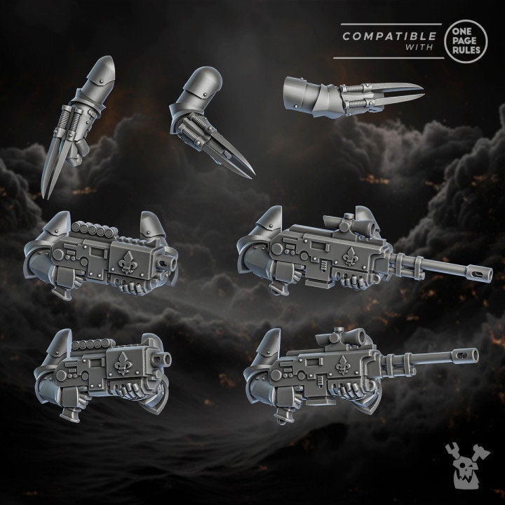 Order of Repentance Weapons Set (OnePageRules) | DakkaDakka | Grim Dark | Fantasy | One Page Rules