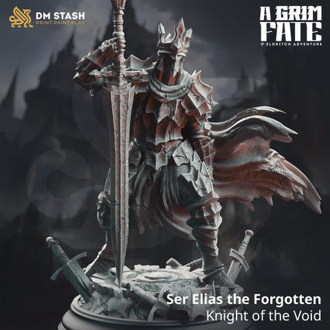 Void Knight - Ser Elias the Forgotten | DM Stash | DnD | Fantasy | Miniature