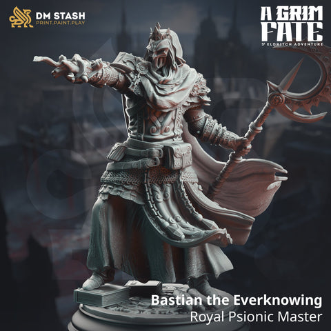 Psionic Spell Knight - Bastian the Everknowing | DM Stash | DnD | Fantasy | Miniature