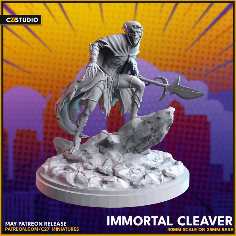 Immortal Cleaver (40mm Scale on 35mm Base) | Crisis Protocol Proxy | C27
