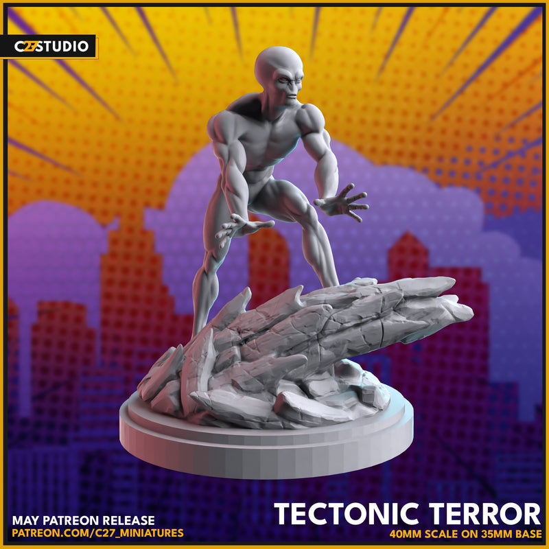 Earthquake 40mm Scale Miniature | Crisis Protocol Proxy | C27
