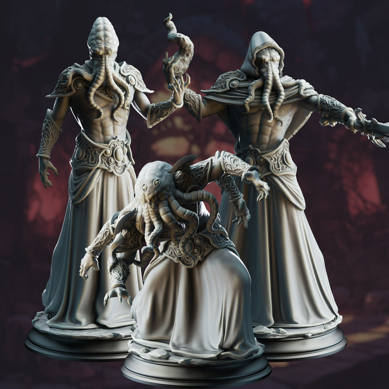 Ascended Flayers of Hendrak | DM Stash | DnD | Fantasy | Miniature