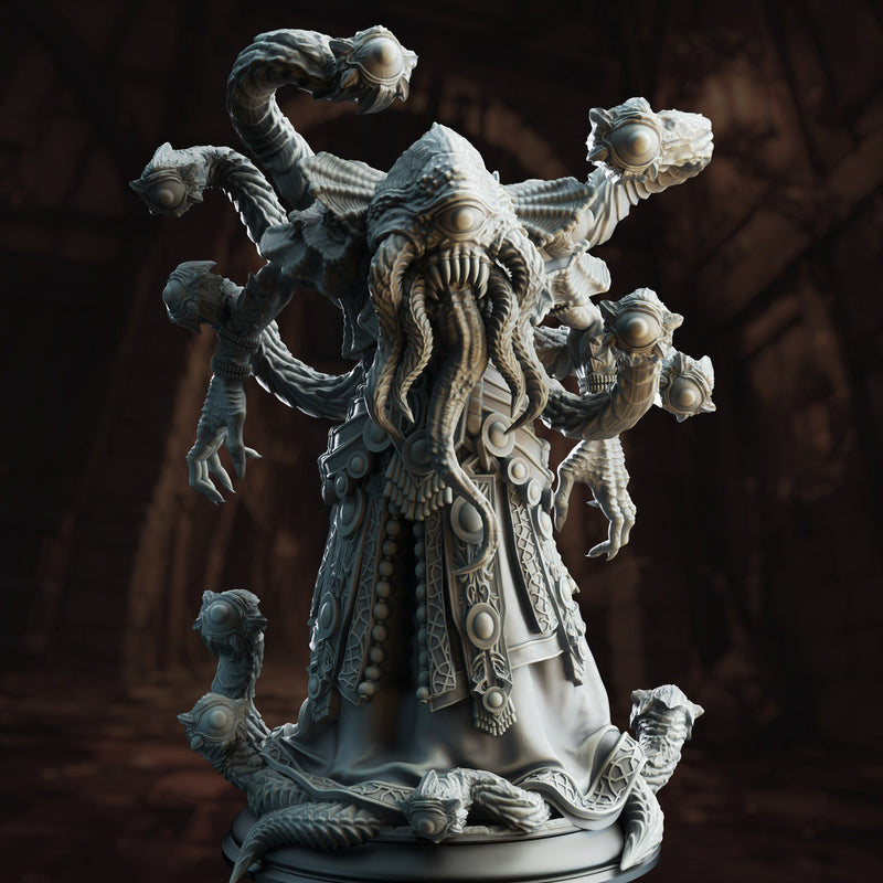 Flayer Hybrid of the Deep - Elthakar the Reborn | DM Stash | DnD | Fantasy | Miniature