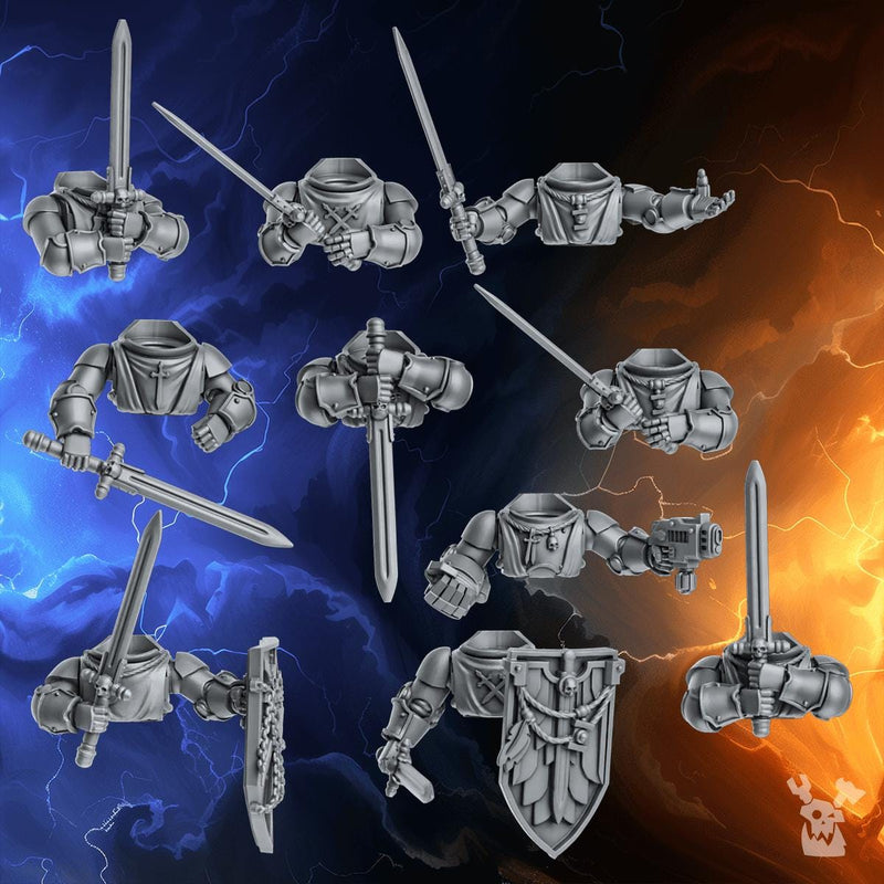 Knights of the Circle Build Kit | DakkaDakka | Grim Dark | Fantasy | One Page Ruless