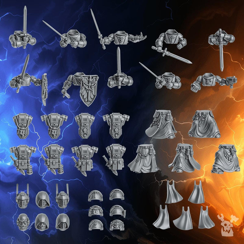 Knights of the Circle Build Kit | DakkaDakka | Grim Dark | Fantasy | One Page Ruless