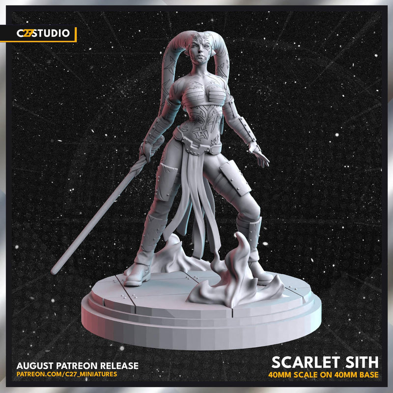 Darth Talon (40mm Scale on 40mm Base) | Shatterpoint Proxy | C27