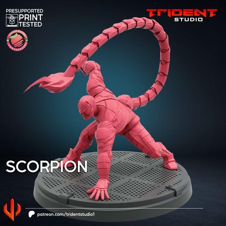 Scorpion - Marvel: Crisis Protocol Proxy | Trident Studios
