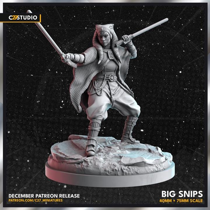 Ahsoka Tano - Star Wars Legion | Shatterpoint Proxy | C27