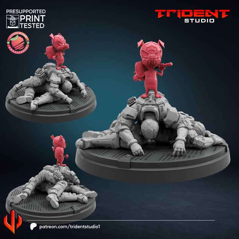 Spiderham - Marvel: Crisis Protocol Proxy | Trident Studios