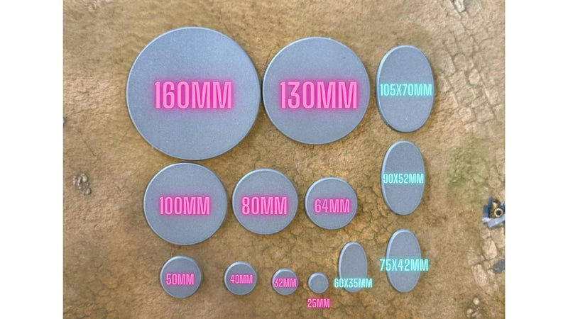 Textured Miniature Game Bases