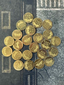 Guard Order Tokens - Engraved Brass Warhammer 40K Markers