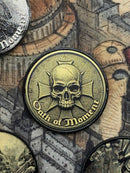 Oath of Moment Token | 40mm | Custom Etched Coin | Grim Dark | Metal Game Token
