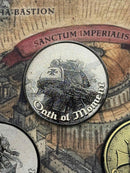 Oath of Moment Token | 40mm | Custom Etched Coin | Grim Dark | Metal Game Token