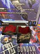 Premium Gundam TCG Deck Box | Fits 50 Double Sleeved + Tokens