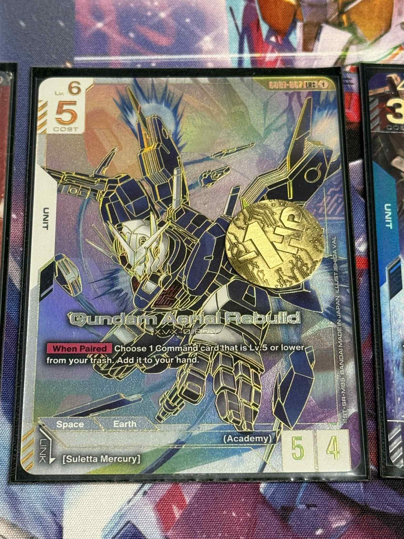 Premium Custom Brass Tokens for Gundam TCG | Hand-Finished Counters