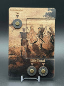 MTG Commander Zone Tray - Wooden EDH Life Counter and Play Aid
