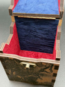 Laser Engraved Wooden MTG Commander Deck Box: Custom EDH Storage