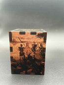 Laser Engraved Wooden MTG Commander Deck Box: Custom EDH Storage