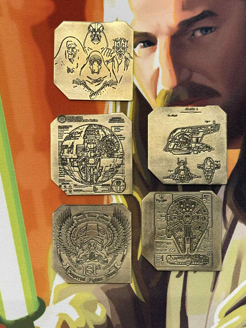 Metal Initiative Tokens –  Star Wars Unlimited TCG Accessories | Unique Collectible Game Token | Hand Polished