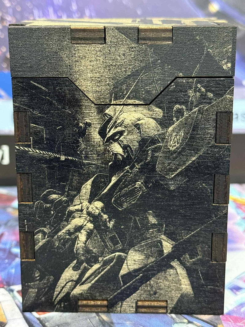Premium Gundam TCG Deck Box | Fits 50 Double Sleeved + Tokens