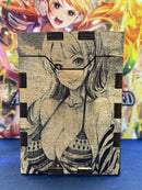 Premium One Piece TCG Deck Box | Custom Engraved Card Storage | Fits 50 Double Sleeved + Don