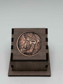 Custom Challenge Coin - Engraved Collectible Medallion Display Piece
