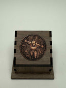 Custom Challenge Coin - Engraved Collectible Medallion Display Piece