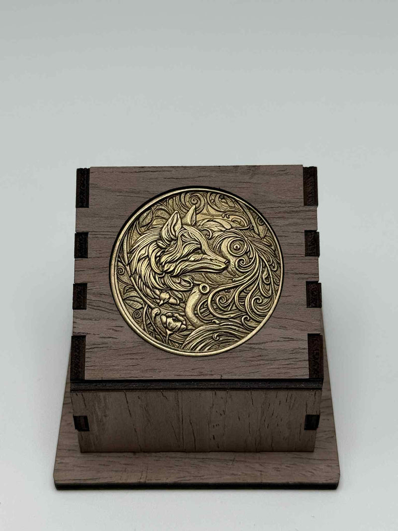 Custom Challenge Coin - Engraved Collectible Medallion Display Piece