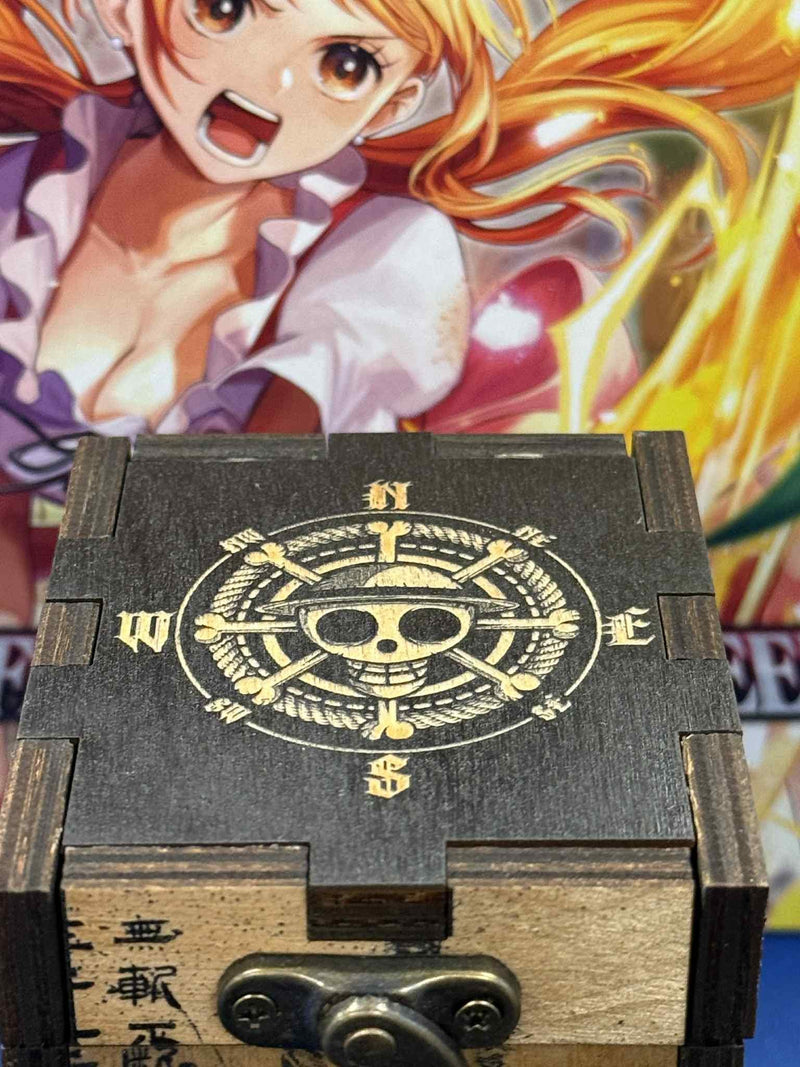 Custom Engraved One Piece TCG Deck Box: Double Sleeved Card Storage
