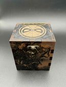 Laser Engraved Wooden MTG Commander Deck Box: Custom EDH Storage