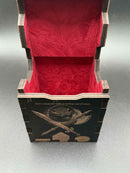 Laser Engraved Wooden MTG Commander Deck Box: Custom EDH Storage