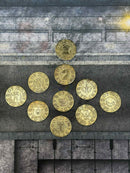 Oath of Moment Token | 40mm | Custom Embossed Coin | Grim Dark | Metal Game Token