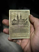 Custom Engraved Brass Magic the Gathering Card | Personalized MTG Gift | Collector Upgrade | Commander Keepsake