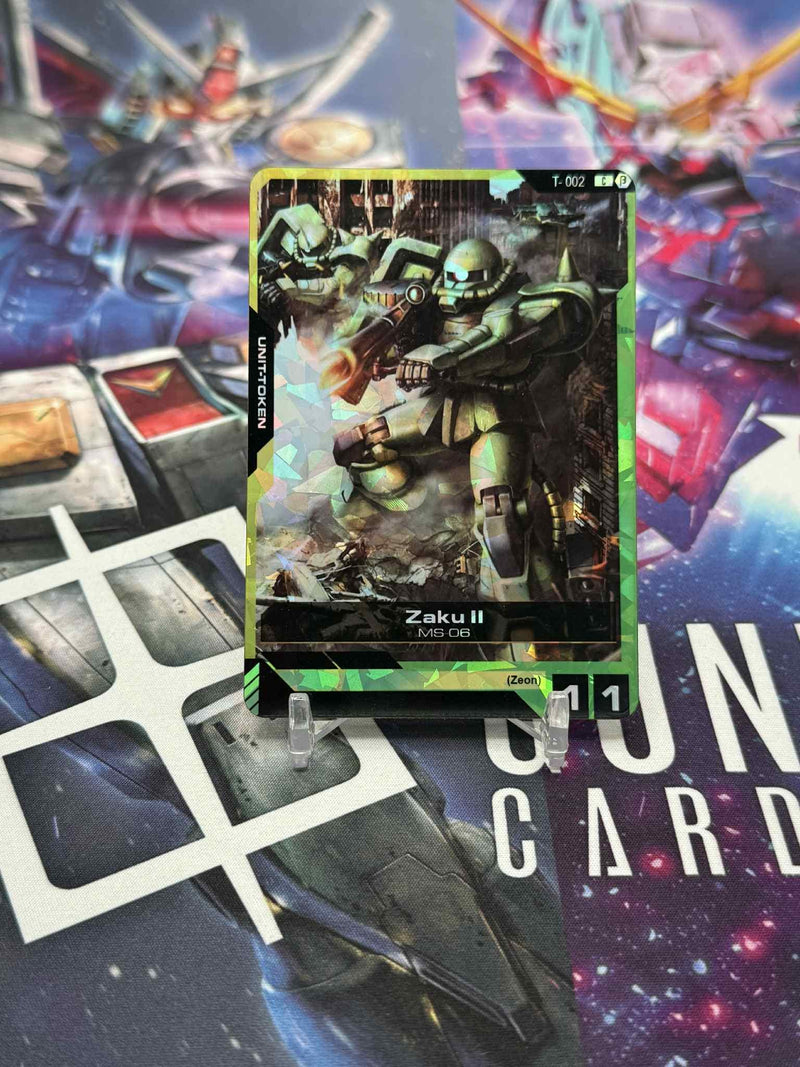 Custom Gundam TCG Token: Holographic Anime Proxy Card